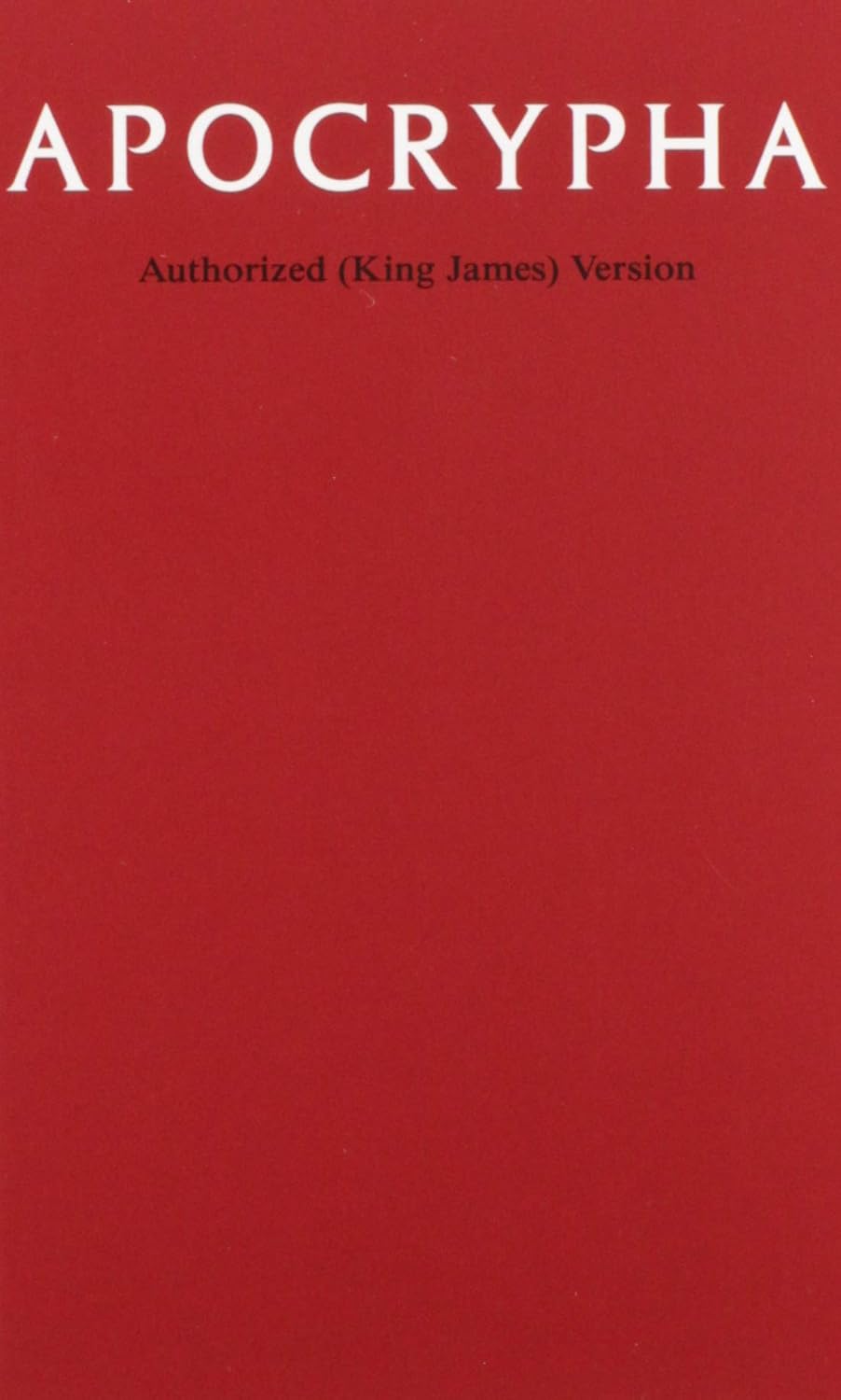 KJV Apocrypha Text Edition, KJ530:A