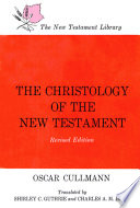 The Christology of the New Testament